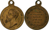 Italy Medaille Victor Emmanuel, Victoire de Solférino, Brass -