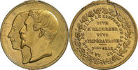 France Medaille 1853 Napoléon III, Ville de Lille, Brass AU(50-53)