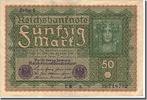 Germany 50 Mark Banknote, 1919-06-24 -