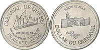 Canada Dollar Carnaval de Québec, Cupronickel, Porte Saint-Jean -