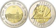 Monaco Medaille 2 E, Essai-Trial, Bi-Metallic -
