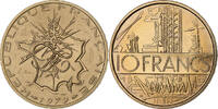 France 10 Francs Mathieu, FDC, tranche B, Nickel-brass -