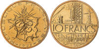 France 10 Francs Mathieu, Paris, Tranche A, Nickel-brass -