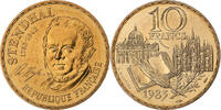 France 10 Francs Stendhal, Paris, Tranche B, Nickel-Bronze -