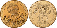 France 10 Francs La conquête, Paris, Tranche A, Nickel-Bronze -
