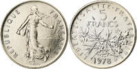 France 5 Francs Semeuse, Monnaie de Paris, série FDC, Copper-nickel -