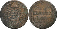 Papal States Baiocco Sede Vacante, Rome, Bronze -