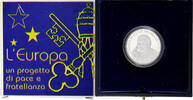 Vatican 5 Euro John Paul II, Proof, Rome, Silver -