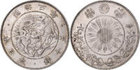 Japan 50 Sen Meiji, Silver -