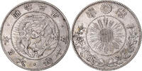 Japan 50 Sen Meiji, Silver -