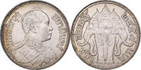 Thailand Baht Rama VI, Silver -