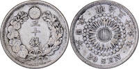 Japan 20 Sen Meiji, Silver -