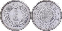 Japan 20 Sen Meiji, Silver -