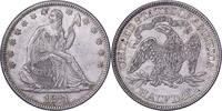 United States Half Dollar Seated Liberty, Philadelphia, Silver -