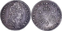 France 1/10 Écu aux 3 couronnes Louis XIV, Montpellier, Silver -