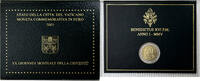 Vatican 2 Euro Benedict XVI, 20th World Youth Day, Rome -