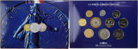 France Coffret 1 c. à 20 frs. MDP, BU -