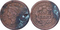 United States 1 Cent Braided Hair, Philadelphia, Copper -