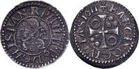 1/2 Croat 1611 Barcelona Principality of Catalonia Philip III, Barcelona, Billon, SS+ SS+