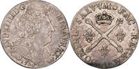 France 20 Sols aux insignes Louis XIV, Paris, Silver -