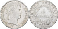 France 5 Francs 1809 Bordeaux Napoleon I, Bordeaux, Silver, Gadoury:583 EF(40-45)