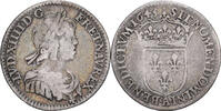 France 1/12 Ecu à la mèche courte Louis XIV, Paris, Silver -