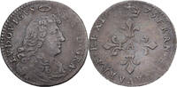 France 4 Sols des Traitants Louis XIV, Paris, Silver -