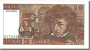 France 10 Francs Banknote, 10 F 1972-1978 ''Berlioz'', 1976-08-05 -