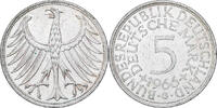 Federal Republic of Germany 5 Mark Karlsruhe, Silver -
