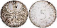 Federal Republic of Germany 5 Mark Stuttgart, Silver -