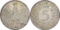 Federal Republic of Germany 5 Mark Hamburg, Silver, KM:112.1 -