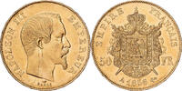France 50 Francs Napoleon III, Napoléon III, Paris, Gold -