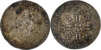 France 1/2 Écu aux 8 L Louis XIV, Reformed, Silver -