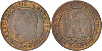 France Centime Coin, Napoleon III, Napoléon III, Bordeaux -