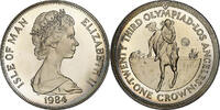 Isle of Man Crown Elizabeth II, Summer Olympics, Los Angeles, Equestrian -