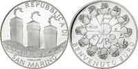 San Marino 10 Euro Benvenuto euro, Proof, Rome, Silver -