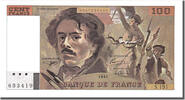 France 100 Francs Banknote, 100 F 1978-1995 ''Delacroix'' -