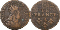 France Liard Louis XIV, Nîmes, Copper, Gadoury:80 -