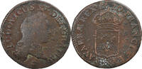 France 1/2 Sol au buste enfantin Louis XV, Reims, Copper -