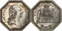 France Token Louis XVI, Récompense de la ville de Bordeaux, Silver, Gatteaux AU(55-58)