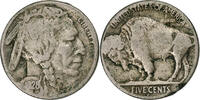 United States 5 Cents Buffalo, San Francisco, Nickel, KM:134 -