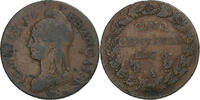 France 5 Centimes Dupré, Paris, Copper, Gadoury:126a, KM:640 -