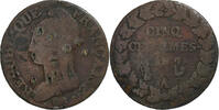 France 5 Centimes Dupré, Paris, Copper, Gadoury:126 -