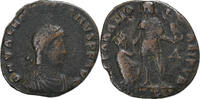 Follis 378-383 Thessalonica  Valentinian II, Thessalonica, Bronze, S, RIC:37B-4 S