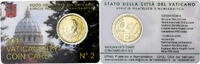 Vatican 50 Euro Cent Benedict XVI, BU, Rome, Nordic gold -