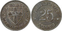 Germany 25 Pfennig Stadt Coblenz, Iron -