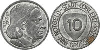 Germany 10 Pfennig Stadt Coblenz, Johann Joseph von Görres -