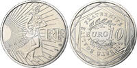 France 10 Euro Semeuse, Monnaie de Paris, Silver, KM:1580 -