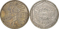 France 10 Euro Semeuse, Monnaie de Paris, Silver, KM:1580 -