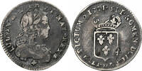 France 1/12 Ecu de France Louis XV, Lille, reformed, Silver -